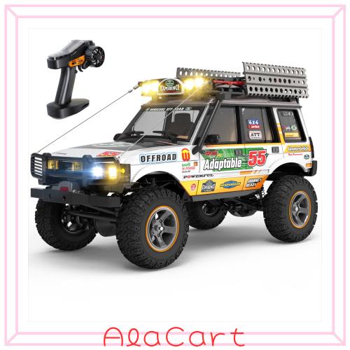 DEERC ラジコンカー オフロード 4WD 1/18スケール 2.4GHz 9gサーボ オレンジ 11,624円
