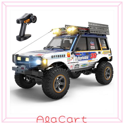 DEERC ラジコンカー 4WD 1/18スケール 2.4GHz フルプロポ ブルー 11,624円