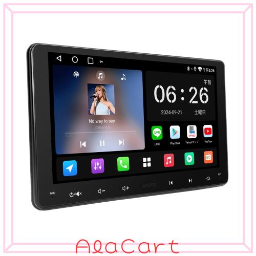 ATOTOZONE A5L 9インチ Android カーナビ CarPlay Android Auto対応 A5LG209T