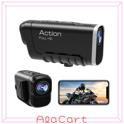 4K ドライブレコーダー WiFi GPS バイク 2カメラ 前後同時録画 IP65 防水