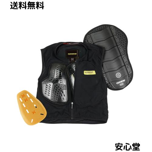 コミネ(KOMINE) バイク用 プロテクター CEボディプロテクションライナーベスト Black 2XL SK-694 904 CE規格 プロテクター