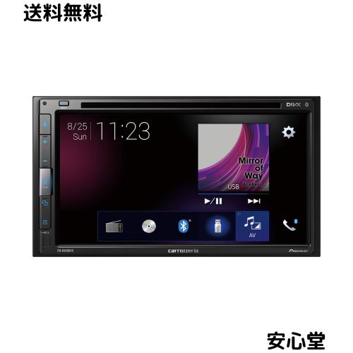 Pioneer ディスプレイオーディオ FH-6500DVD 6.8インチ 2D CD DVD USB Bluetooth iPod iPhone AUX DSP カロッツェリア