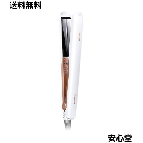 パナソニック ヘアーアイロン ストレート用 ナノケア 海外対応 白 EH-HS0E-W