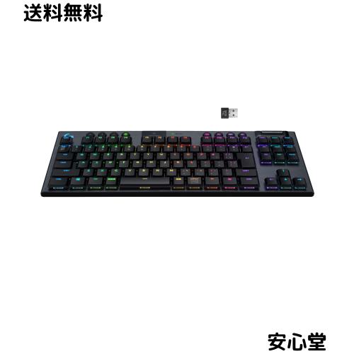 Logicool G ロジクール G ゲーミングキーボード テンキーレス ワイヤレス G913 TKL 薄型 GLスイッチ リニア 静音 日本語配列 LIGHTSPEED