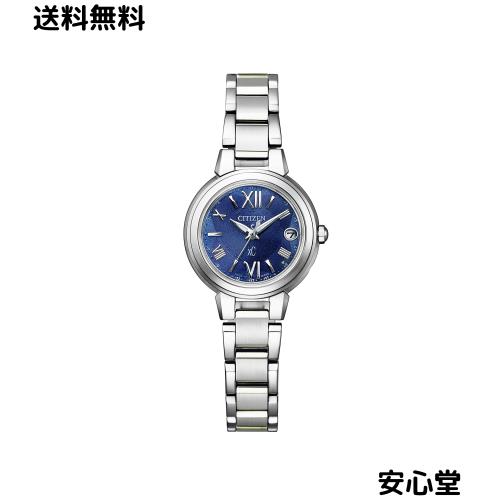 [Citizen] 腕時計 クロスシー basic collection エコ・ドライブ電波時計 Happy Flight ES9430-54L レディース シルバー