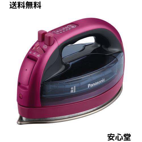 パナソニック コードレススチームWヘッドアイロン ピンク NI-WL706-P