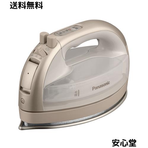 パナソニック コードレススチームWヘッドアイロン ベージュ NI-WL706-C