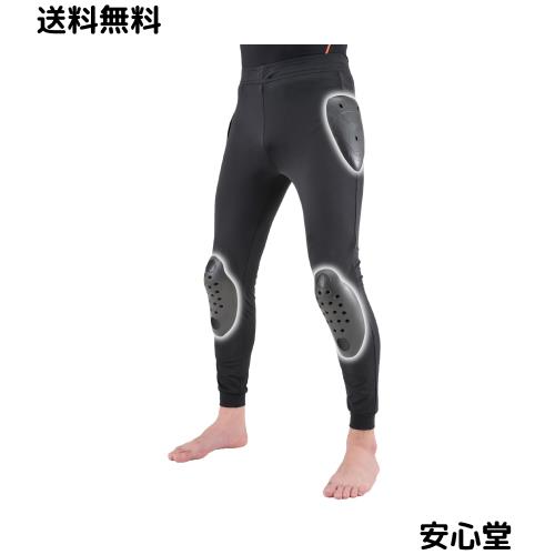 デイトナ(Daytona) バイク プロテクター インナー パンツ CE規格 瞬間硬化 ストレッチ生地 HBP-021 ブラック Sサイズ 24044