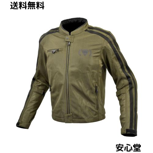 コミネ(KOMINE)ジャケット JK-119 フルメッシュジャケット-シン メンズ 07-1191 Neo Olive L