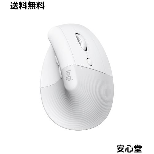 ロジクール ワイヤレス 縦型 静音 エルゴノミック マウス LIFT M800PG Logi Bolt Bluetooth Unifying非対応 smartwheel ワイヤレスマウス