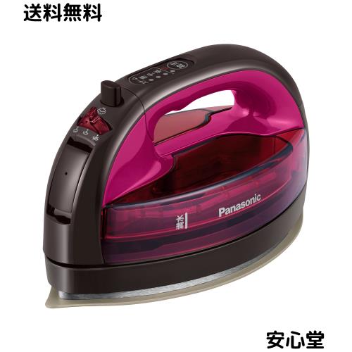 パナソニック コードレススチームWヘッドアイロン ブラウンピンク NI-WL507-P