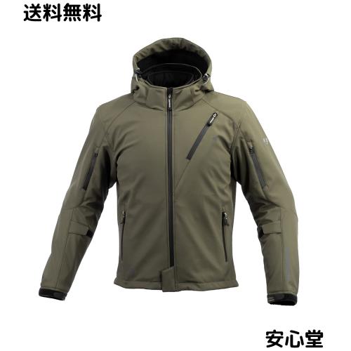 [KOMINE] バイク用 ジャケット プロテクトソフトシェルウィンターパーカ-IFU JK-5792 07-5792 Neo Olive 3XL 18,216円