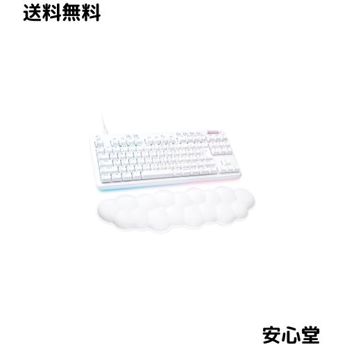 Logicool G(ロジクール G) オーロラコレクション ゲーミングキーボード テンキーレス G713 タクタイル 有線 メカニカル キーボード 雲 パ