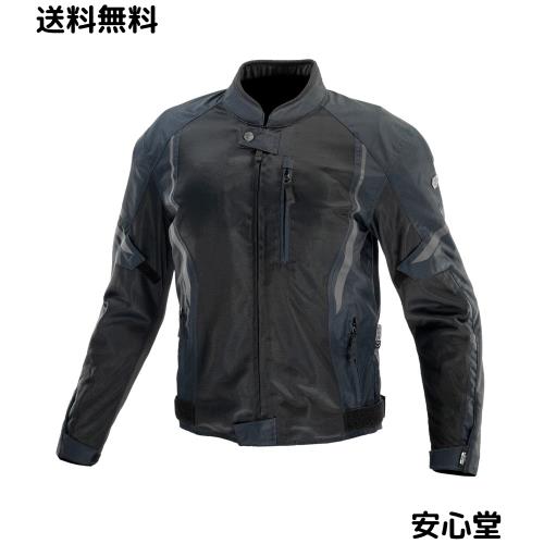 [KOMINE] バイク用 ジャケット JK-1463 プロテクトハーフメッシュジャケット 07-1463 メンズ Navy XL