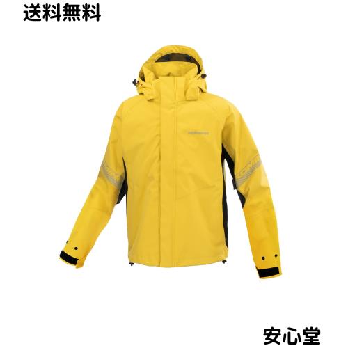 [KOMINE] バイク用 レインウエア RK-549 ブレスター3レイヤーレインジャケット 03-549 メンズ Yellow XS 10,628円
