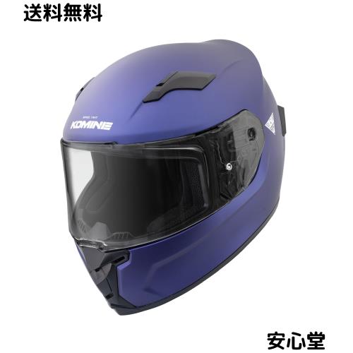 コミネ(KOMINE) バイク用HK-170 FL フルフェイスヘルメット Mat Metal Blue XL