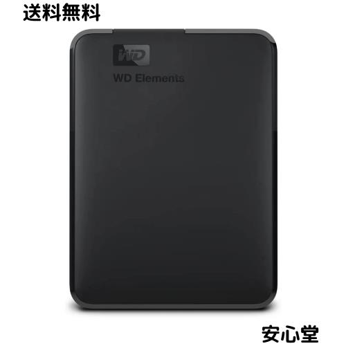 ウエスタンデジタル(Western Digital) WD ポータブルHDD 6TB USB3.0 ブラック WD Elements Portable 外付けハードディスク / メーカー2年