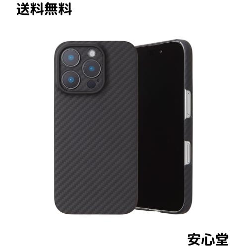 Deff ディーフ iPhone16Pro用 アラミド繊維 薄型 耐衝撃 超軽量 カーボン風(調) ケース Spetial Edition (6.3inch 16Pro)