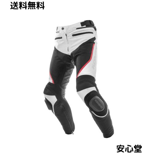 コミネ(KOMINE) PK-757 R-SPEC レザーメッシュパンツ バイク用 春夏秋向け CEプロテクター スライダー スポーツ