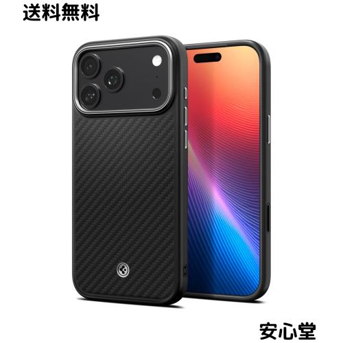 Spigen 【創業18年の技術力】 iPhone 17 Pro ケース MagSafe対応 カメラコントロールボタン対応 マット 米軍MIL規格 エンツォ・アラミドT