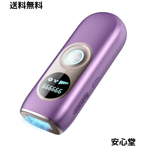 【iF賞受賞・PSE認証】無痛脱毛 VIO対応 メンズ レディース【次世代HIPL技術+サファイア冷却】VIO・顔・脇・全身に 最速0.5秒照射 100万