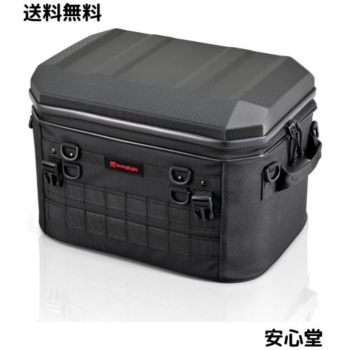 ヘンリービギンズ(Henly Begins) デイトナ バイク シートバッグ シェル 35L ヘルメット収納 DH-781 ブラック(シボ入り) 65493