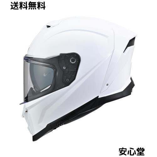 デイトナ(Daytona) バイク ヘルメット フルフェイス SG規格 高強度ABS インナーバイザー / スピーカーホール 装備 DN-012SV ホワイト Lサ 11,961円