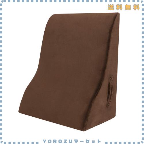 Shinnwa 高反発 背もたれ クッション ベッドの上 三角クッション 三角枕 枕 まくら 年寄りプレゼント 腰当てクッション 腰枕 就寝用 専用
