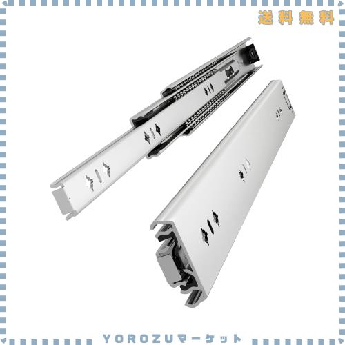 VADANIA 重量用スライドレール 600mm Heavy Duty引き出しスライド 最大耐荷重120KG VA2053 かんぜんな展開ボール 左右1セット