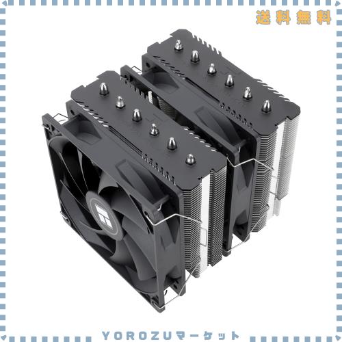 Thermalright Peerless Assassin 120 SE CPU空気冷却器、PA120SE、6本のホットパイプCPU冷却器、ダブル120ミリTL-C12C PWMファン、アルミ
