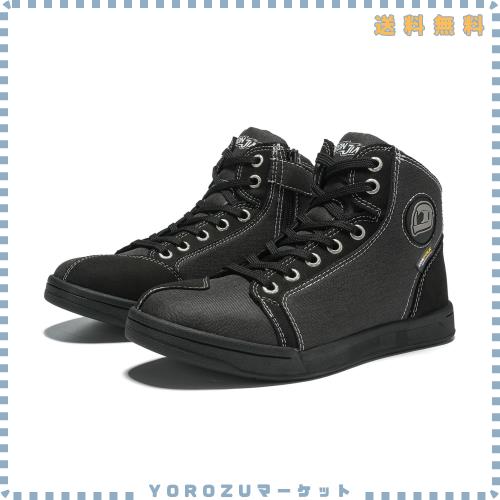 [IRON JIA’S] バイク シューズ CE認証 ライディングシューズ バイクブーツ バイク用靴 普通履き 厚底 通気性 耐磨耗性 プロテクト 滑り止