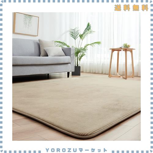 カーペット ラグ ラグマット 3畳 185×240 cm 極厚 30 mm ホット カーペット カバー 洗える 滑り止め付 じゅうたん 床暖房対応カーペット