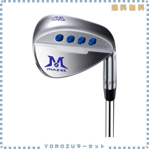 MAZEL (マゼル) FORGED 鍛造ゴルフサンドウェッジ メンズ 右利き ロフト角:48度、50度、52度、54度、56度、58度、60度 ワイドソールウェ