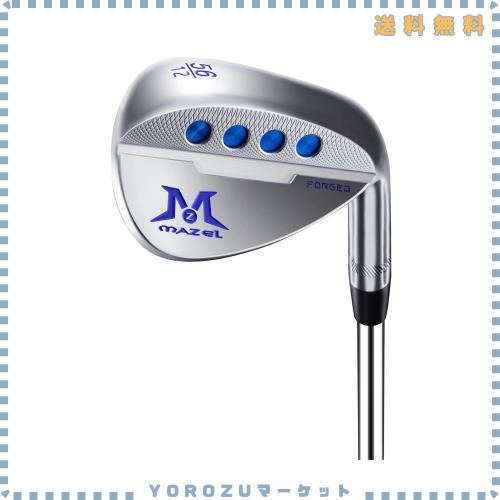 MAZEL (マゼル) FORGED 鍛造ゴルフサンドウェッジ メンズ 右利き ロフト角:48度、50度、52度、54度、56度、58度、60度 ワイドソールウェ