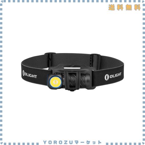 OLIGHT(オーライト) Perun 2 Mini ヘッドライト フラッシュライト 懐中電灯兼用 充電式 高輝度led 1100ルーメン 角度調整可能 6つの点灯