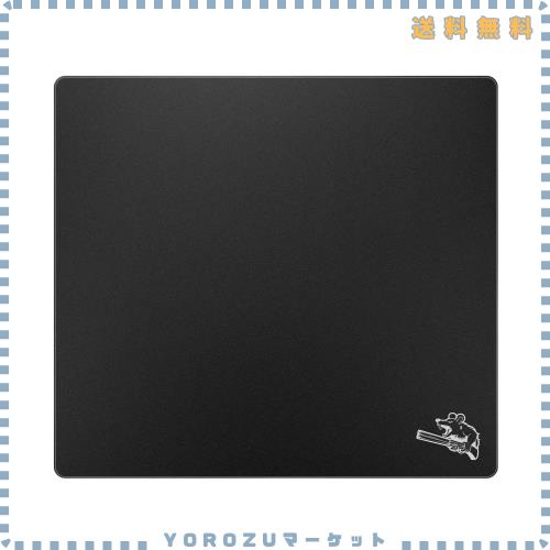 SIROOLAC グラスゲーミングマウスパッド 400mm×500mm FPSゲーム 特殊強化ガラス 耐久性に優れ 厚さ3mm 正確かつ迅速に対戦相手を狙い撃
