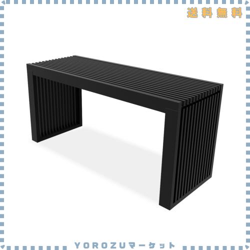 APRTAT 竹製ベンチ ダイニングベンチ 天然竹材 パークベンチ 玄関ベンチ 長椅子 二人掛け ナチュラル グリッド形 居間 ベッドルーム 食堂