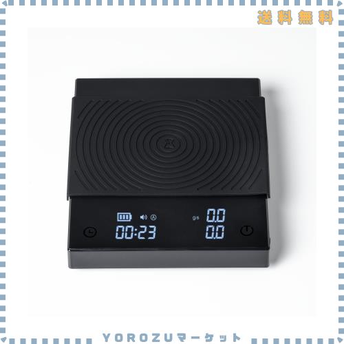 TIMEMORE タイムモア コーヒー スケール Basic 2.0 高精度 ドリップスケール 自動モード 充電式 計量器 デジタルはかり キッチンスケール