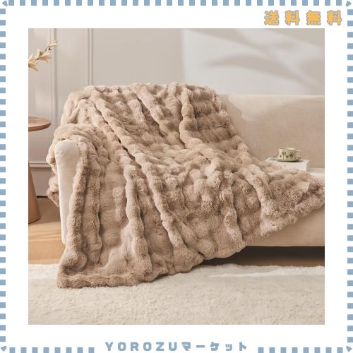 VCGUDOE 毛布 ブランケット 冬用 ふわとろ もこもこ ふわふわ とろとろ ２枚合わせ 暖かい 厚手 もうふ シングル セミダブル ダブル おし
