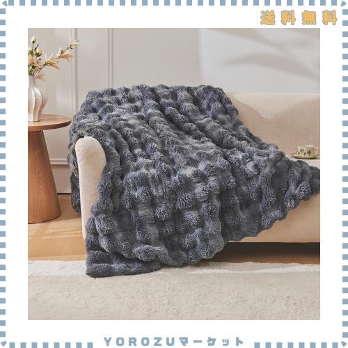 VCGUDOE 毛布 ブランケット 冬用 ふわとろ もこもこ ふわふわ とろとろ ２枚合わせ 暖かい 厚手 もうふ シングル セミダブル ダブル おし