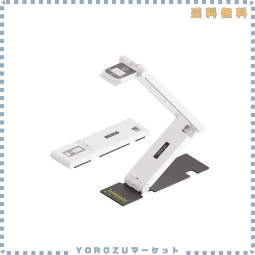 INSWAN INS-Flip 4 (台湾製) USB 携帯型書画カメラ/Webカメラ - 4K解像度 1300万画素 折りたたみ式ポータブル オートフォーカス 10cm近接