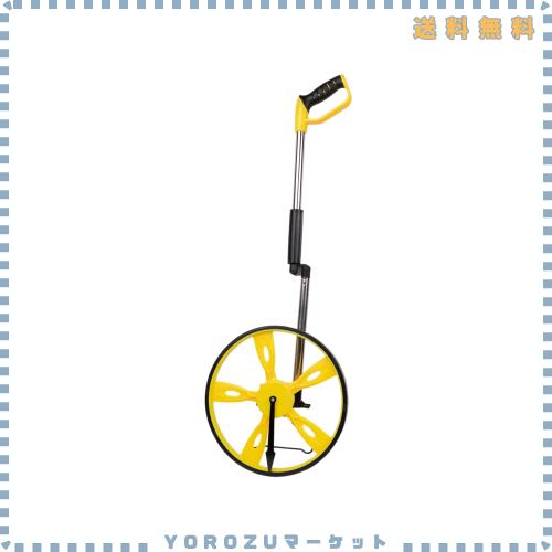 HFS(R) 距離測定器 ロードメジャー ウォーキングメジャー ロードカウンター 土地 建築 大工 折り畳み可能 機械式 99999.9m スタンド付き