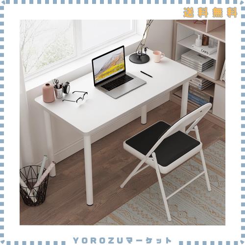 Rshtong デスク パソコンデスク 勉強机 机 幅100cm×奥行50cm 天板厚さ2.5cm PCデスク ゲーミングデスク desk ?子 在宅ワーク リモートワ