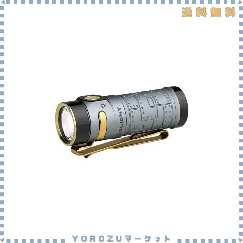 OLIGHT(オーライト) Baton 4 フラッシュライト 1300ルーメン 小型 強力 無段階調光ミニ 懐中電灯 ハンディライト 充電式 キャンプ用 釣り 8,266円