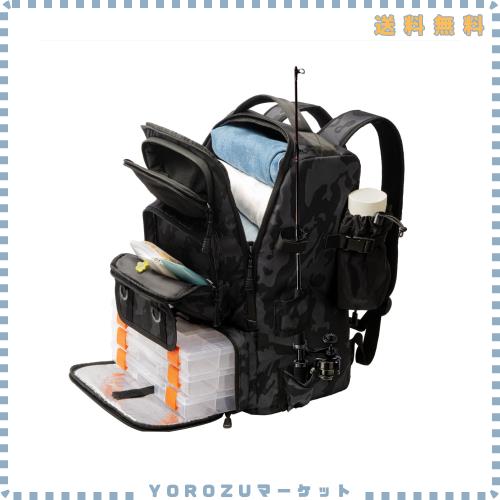 [Hp hope] 釣り リュック 大容量 釣り バッグ 5way 防水 釣り バッグ 多機能 15.6インチ バックパック 撥水加工 8,641円