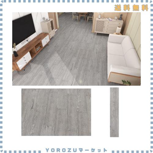 CELAVY フロアタイル 置くだけ 木目調 接着剤不要 フローリングシート 36枚入り 約3畳 フローリングマット 厚手1.5mm かんたん施工 キズ