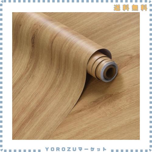 Boobest リメイクシート 木目シール 壁紙 幅80cm×長さ4m カッティングシート 木目 調 装飾シート 和風 防水 耐熱 防汚 防油 防カビ diy