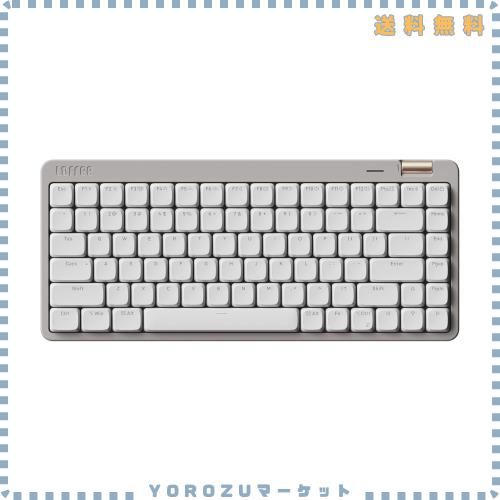 Flow Lite 84キーロープロファイルメカニカルキーボード、75％スワップ可能な充電式ワイヤレスキーボード2.4G無線接続、Bluetooth接続、W 15,210円