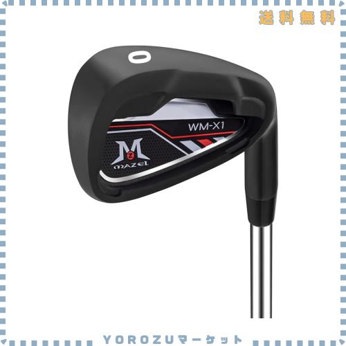 MAZEL (マゼル) WM-X1/2 ゴルフ クラブ アイアン スチールシャフト 単品(番手:1,2,3,4,5,6,7,8,9,AW,PW,SW) メンズ 右用/左用 フレックス