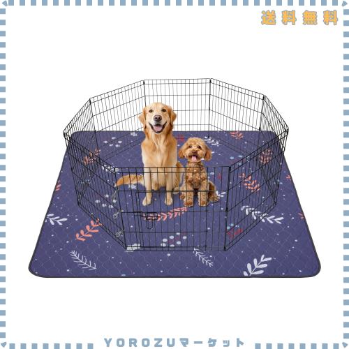 2枚セット洗えるペットシーツ LOOBANI ペットシーツ 洗える 滑り止め おしっこシート丸ごと洗える 下敷きマット 四重構造 漏れ防止 速乾